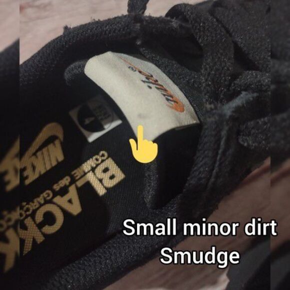 Nike Limited Edition CDG Air Pegasus 83 Gold Size 4 - Picture 10 of 10